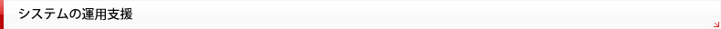 システムの運用支援